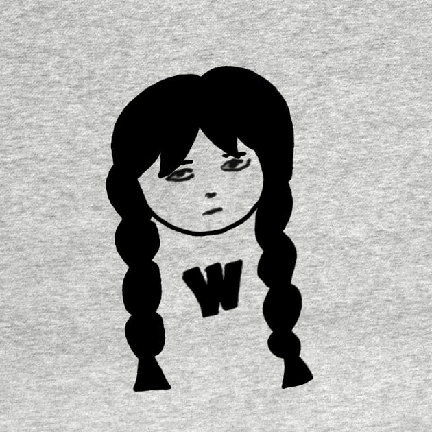 Wednesday Addams by abagold